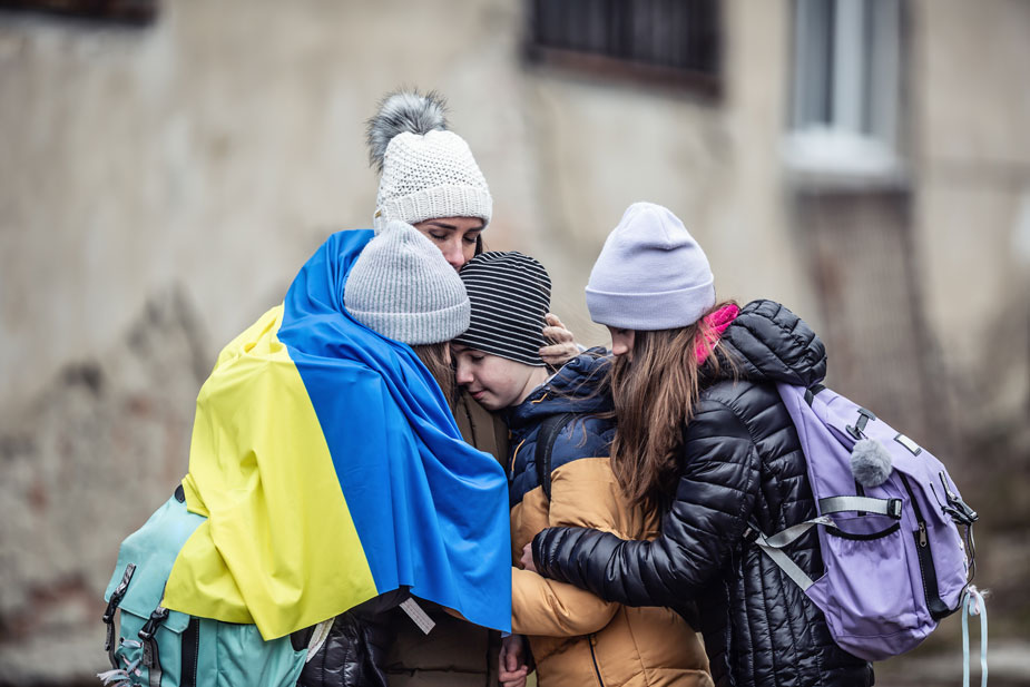 Migration von Flüchtlingen aus der Ukraine