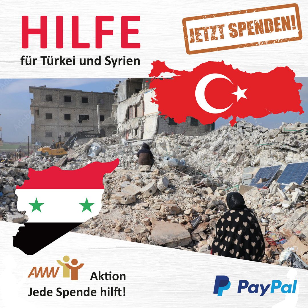 Türkei-Syrien-Spende